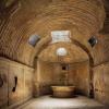 the warm room of the men's baths at Pompeii